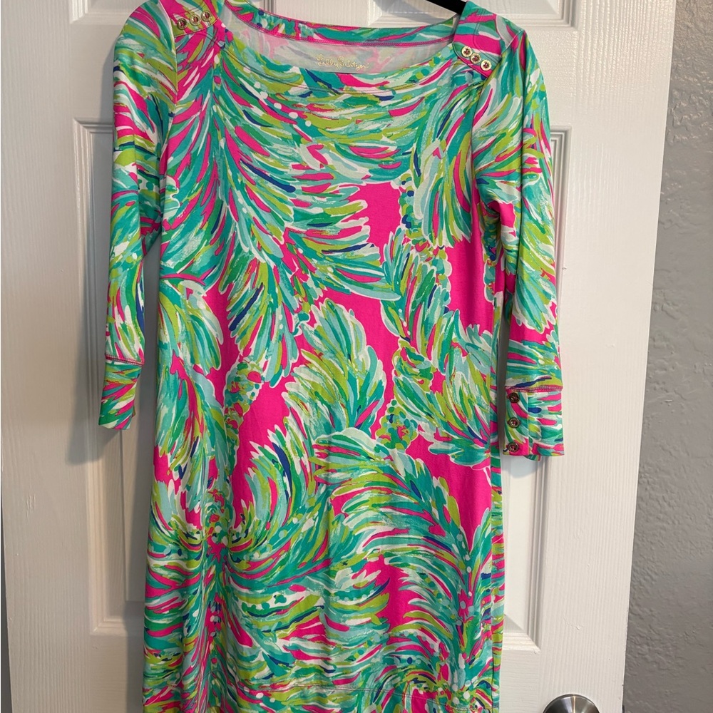 Lilly Pulitzer Raz Berry Shady Lady Print